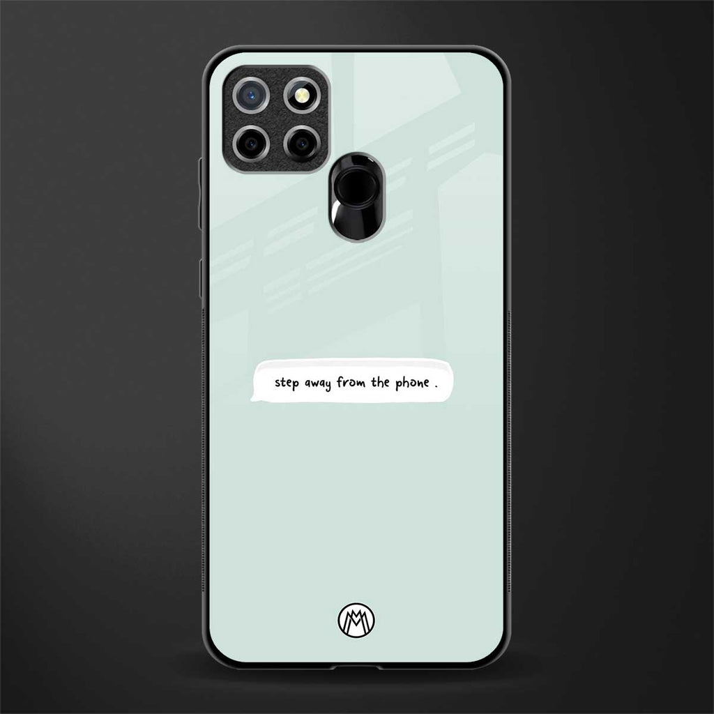 step away from the phone glass case for realme narzo 30a image
