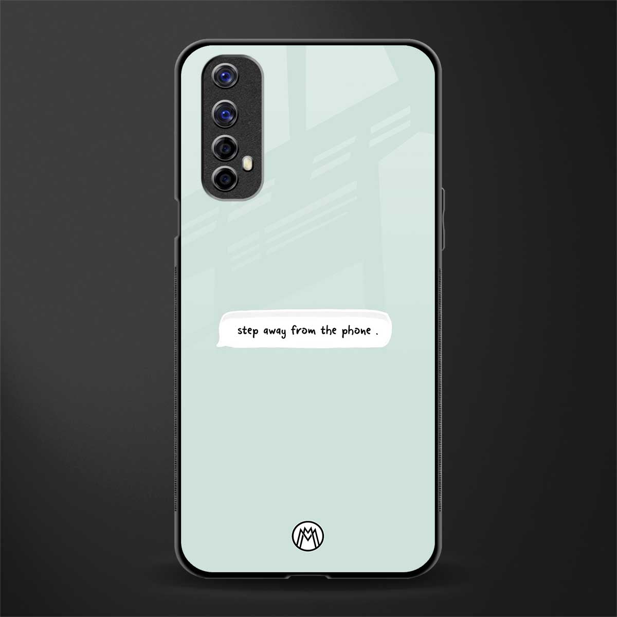 step away from the phone glass case for realme 7 image