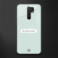 step away from the phone glass case for redmi 9 prime image