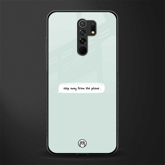 step away from the phone glass case for poco m2 reloaded image