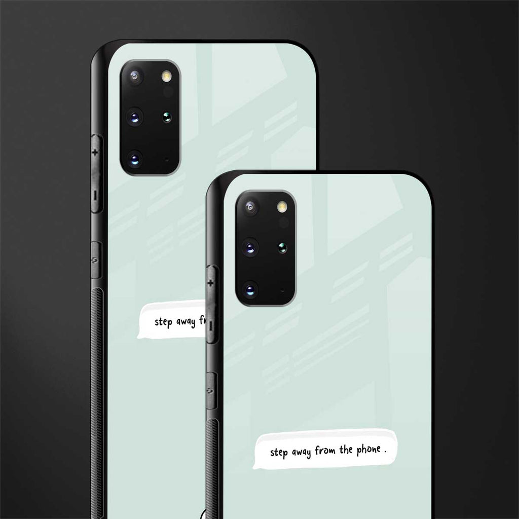 step away from the phone glass case for samsung galaxy s20 plus image-2