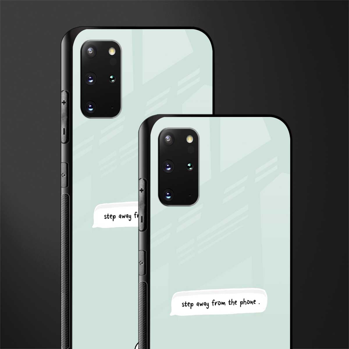 step away from the phone glass case for samsung galaxy s20 plus image-2