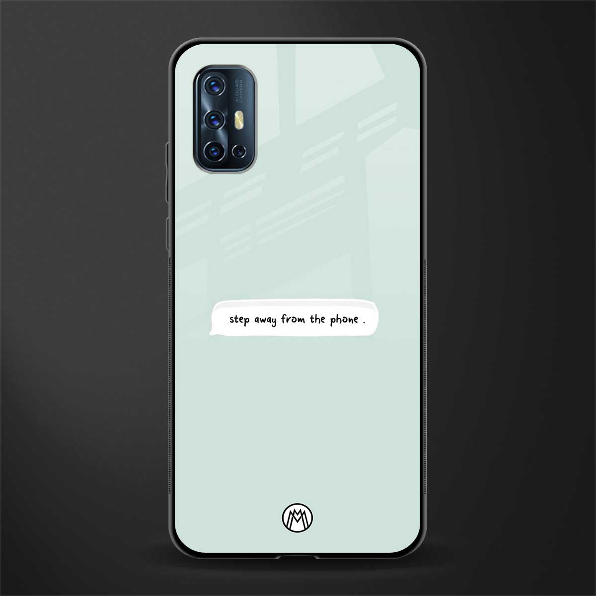 step away from the phone glass case for vivo v17 image