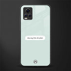 step away from the phone glass case for vivo v20 image