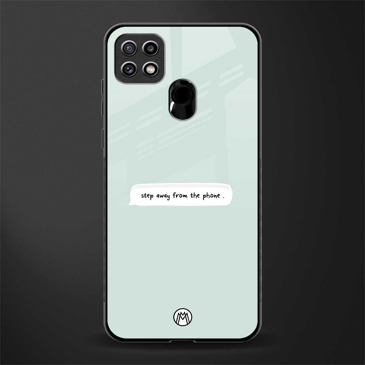 step away from the phone glass case for oppo a15 image