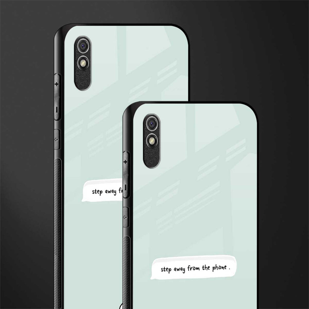 step away from the phone glass case for redmi 9a image-2