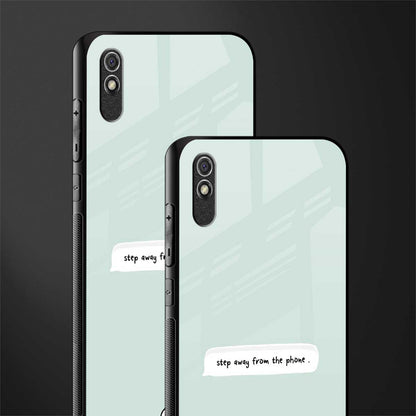 step away from the phone glass case for redmi 9a image-2