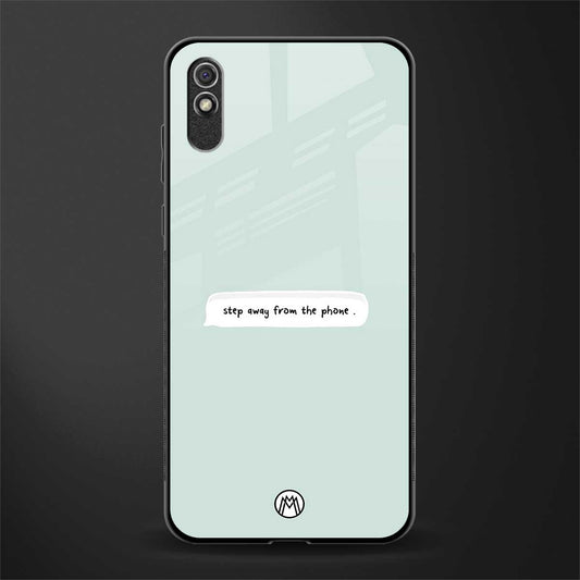 step away from the phone glass case for redmi 9i image