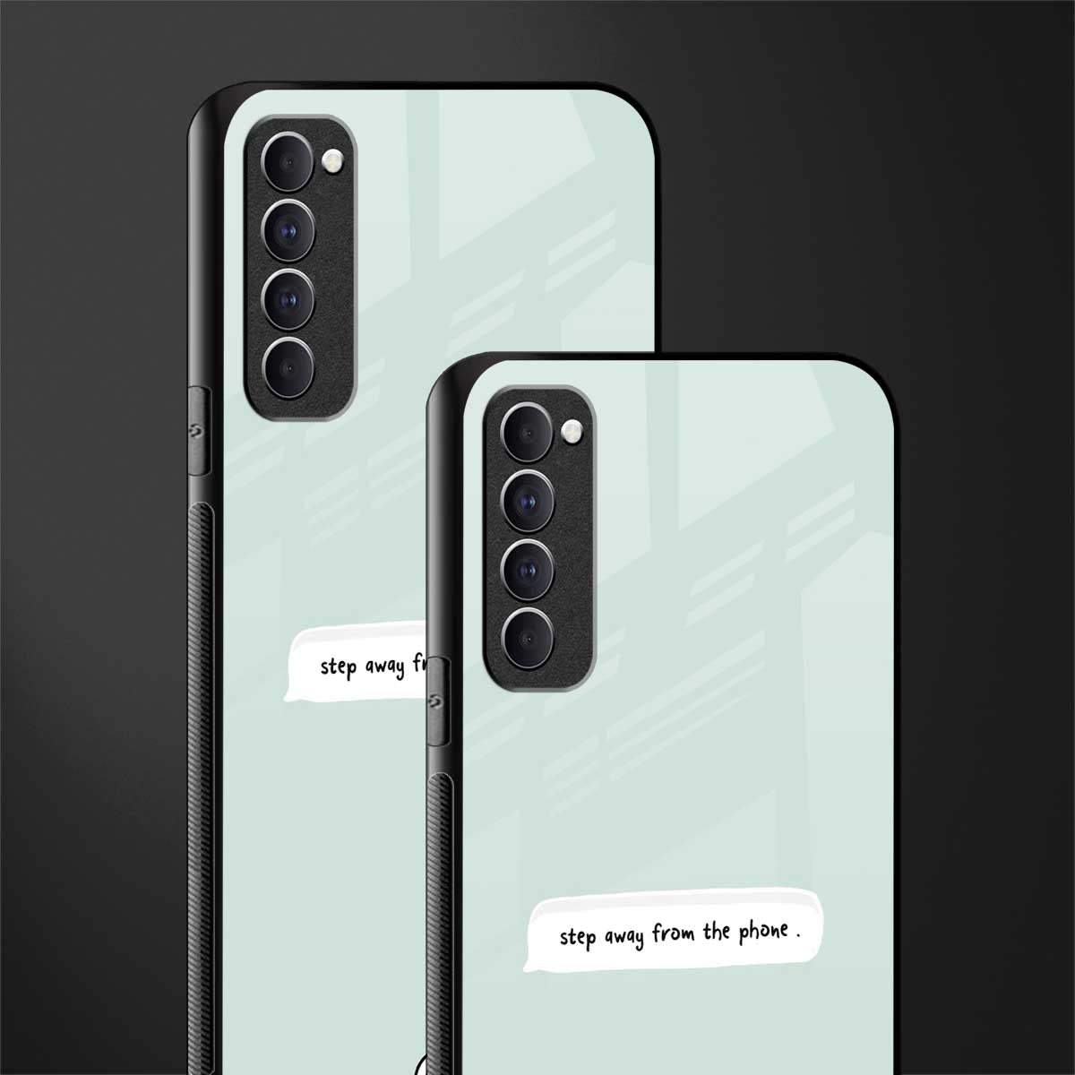 step away from the phone glass case for oppo reno 4 pro image-2