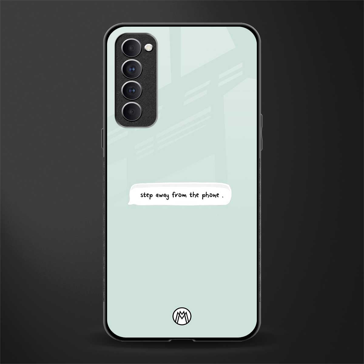 step away from the phone glass case for oppo reno 4 pro image