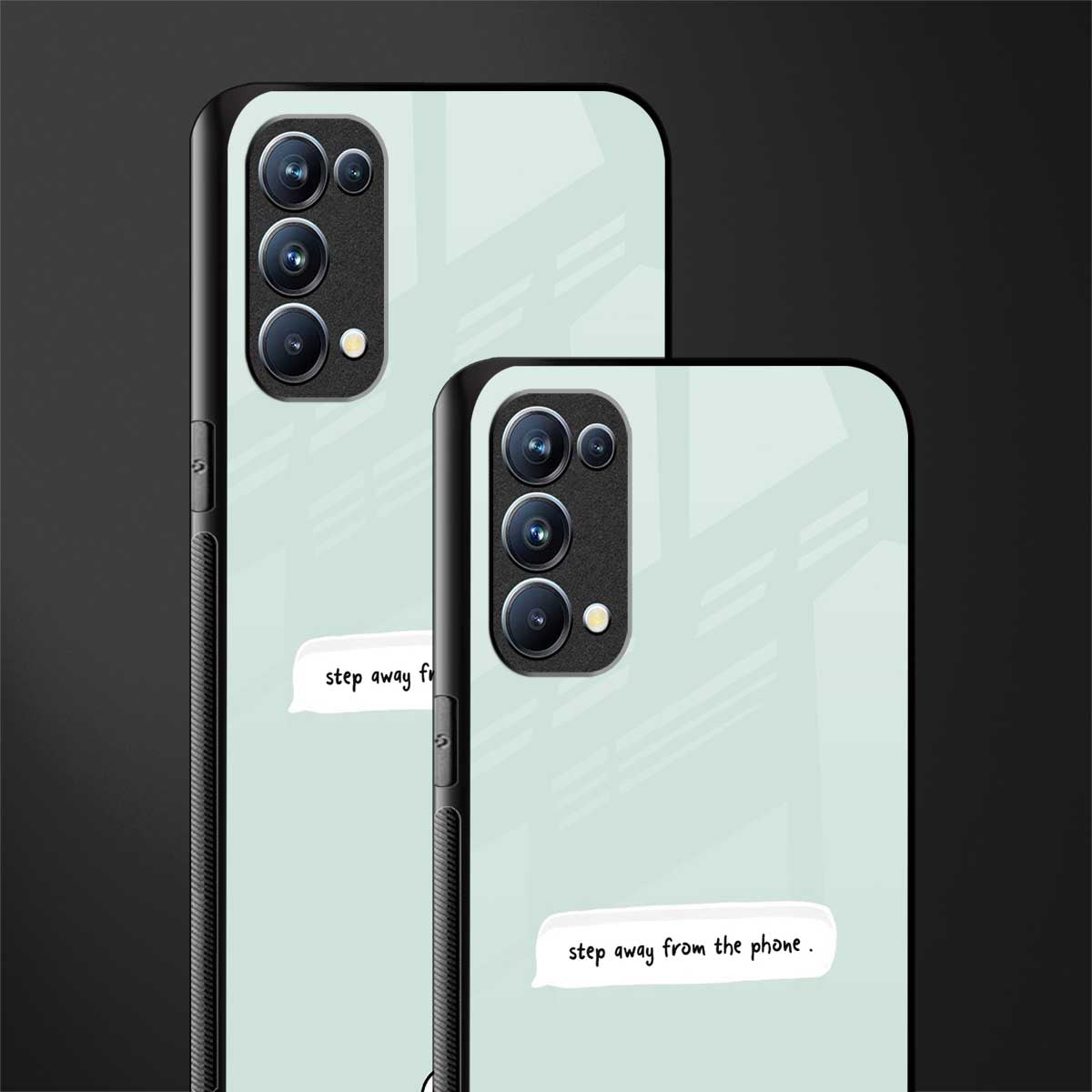 step away from the phone glass case for oppo reno 5 pro image-2