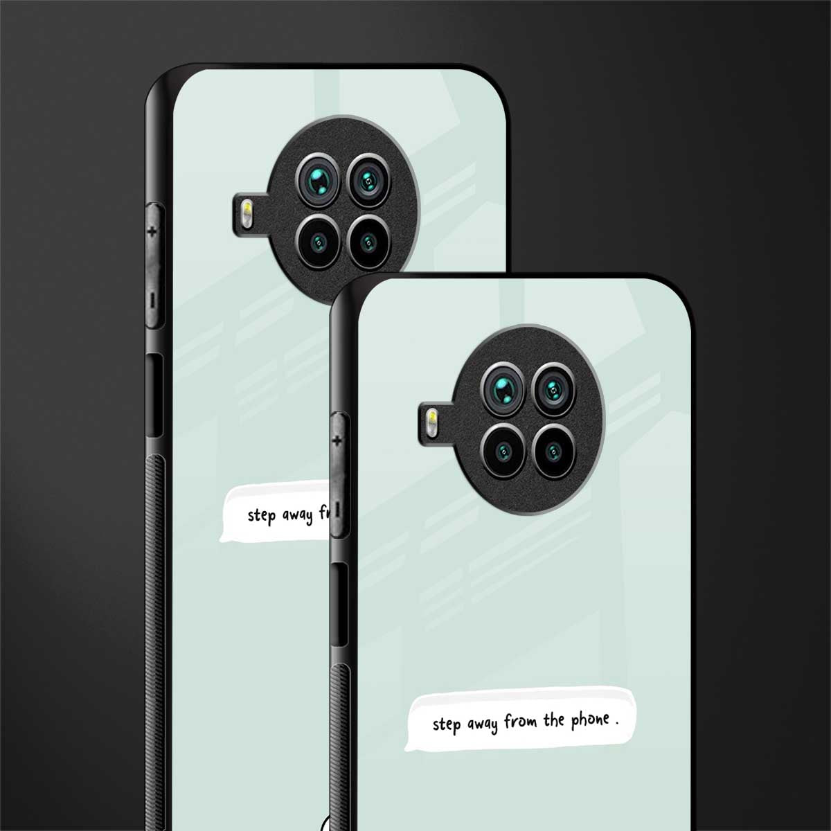 step away from the phone glass case for mi 10i image-2