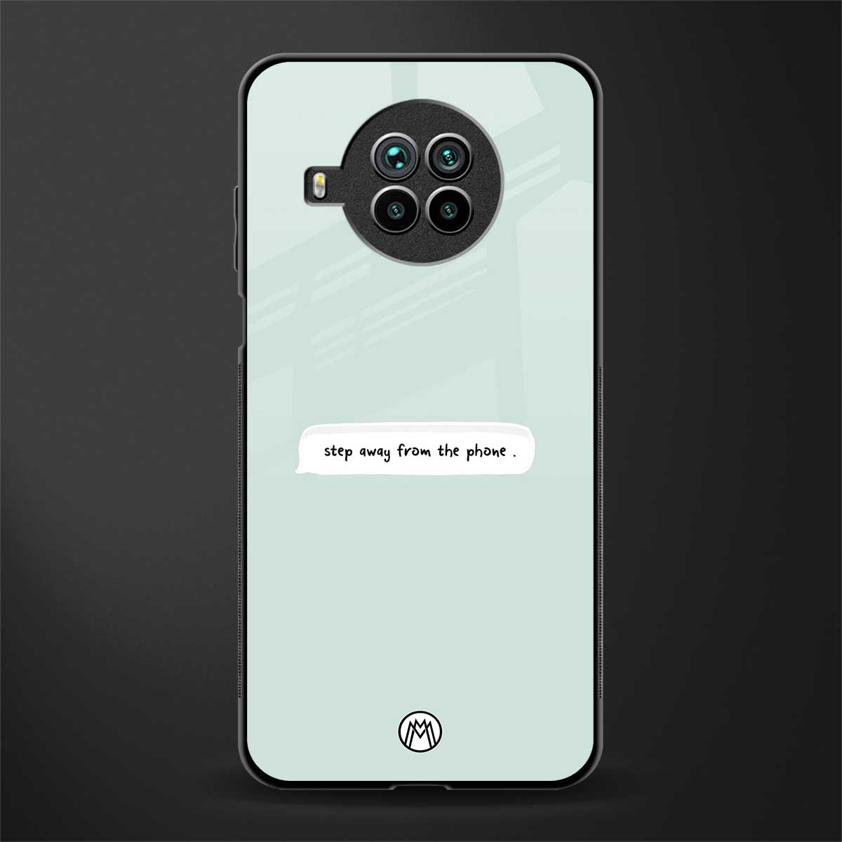 step away from the phone glass case for mi 10i image