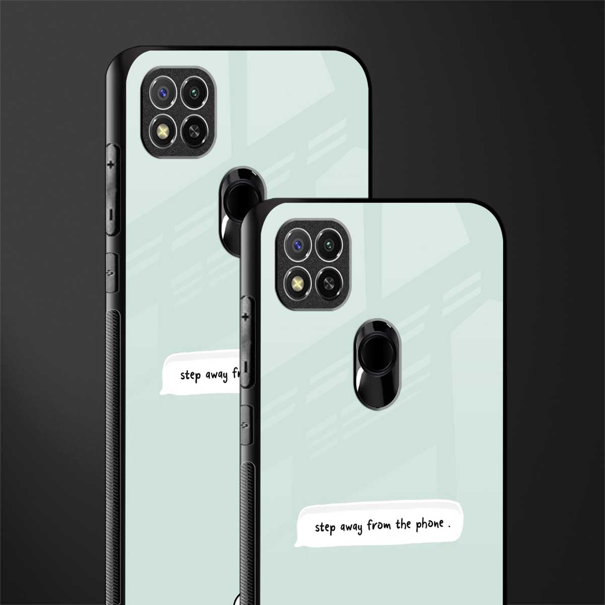 step away from the phone glass case for redmi 9c image-2