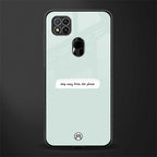 step away from the phone glass case for poco c31 image