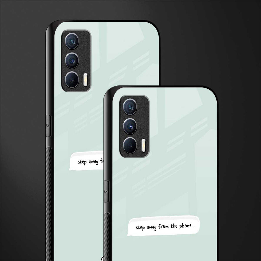 step away from the phone glass case for realme x7 image-2