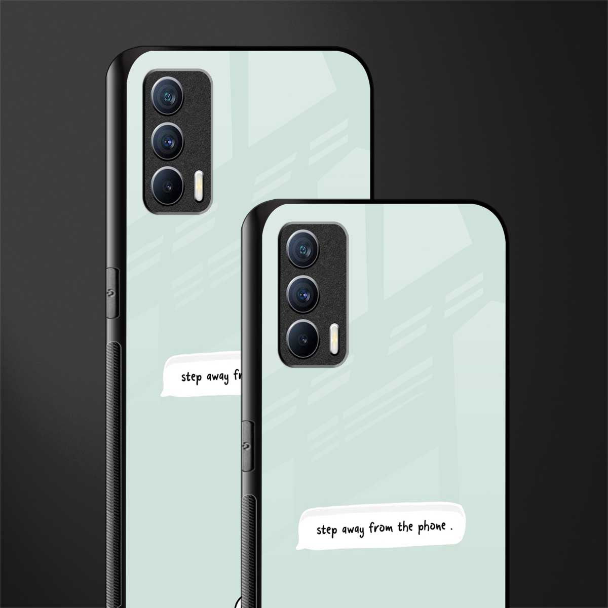 step away from the phone glass case for realme x7 image-2