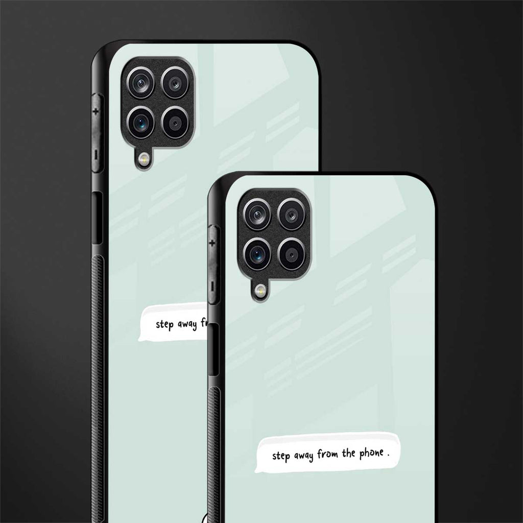 step away from the phone glass case for samsung galaxy a12 image-2