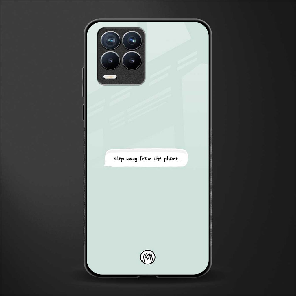step away from the phone glass case for realme 8 pro image