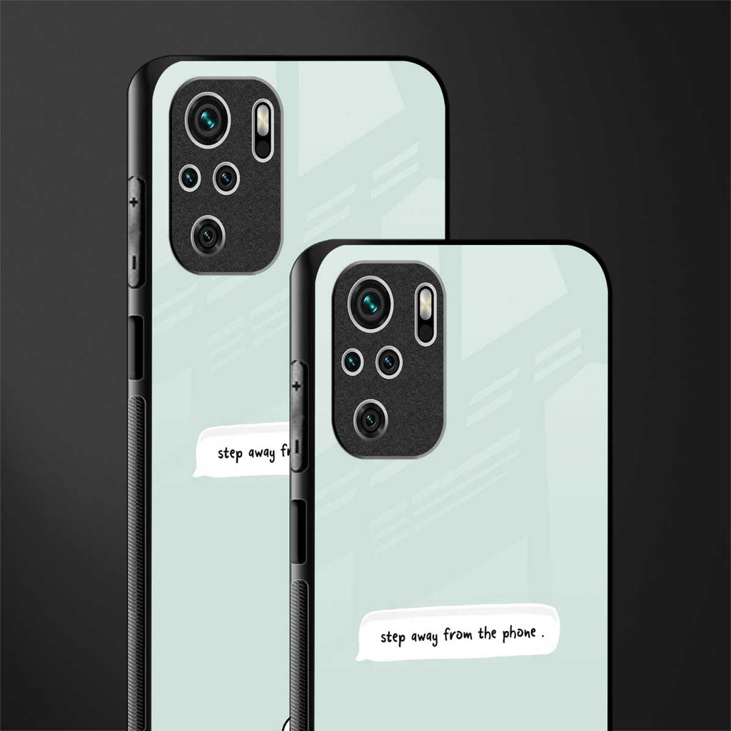 step away from the phone glass case for redmi note 10 image-2
