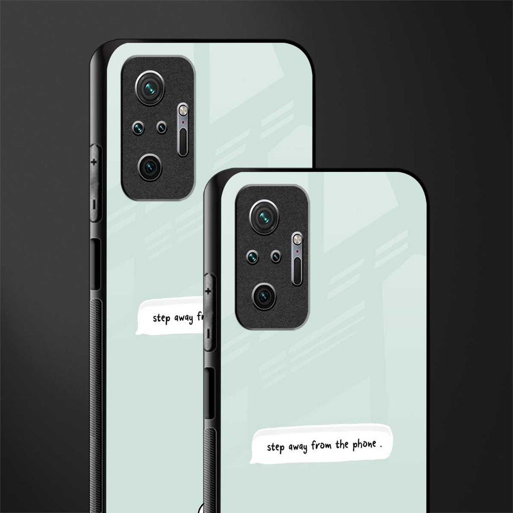 step away from the phone glass case for redmi note 10 pro image-2