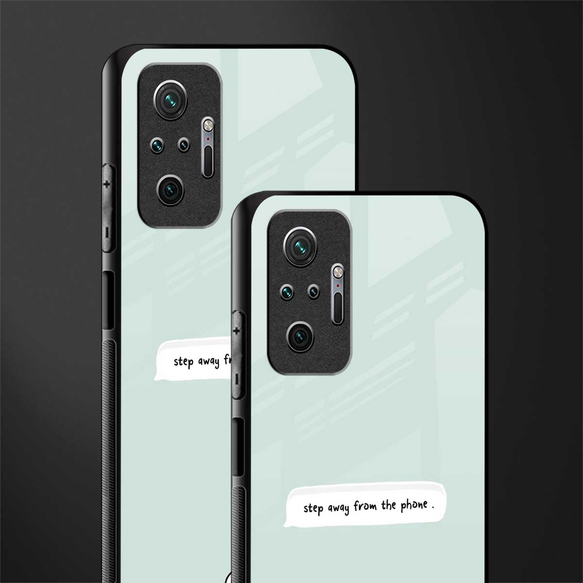 step away from the phone glass case for redmi note 10 pro image-2