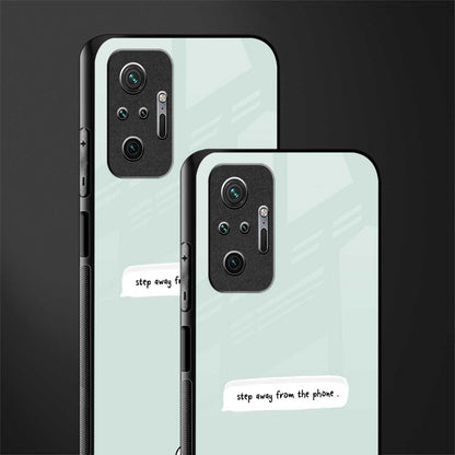 step away from the phone glass case for redmi note 10 pro image-2