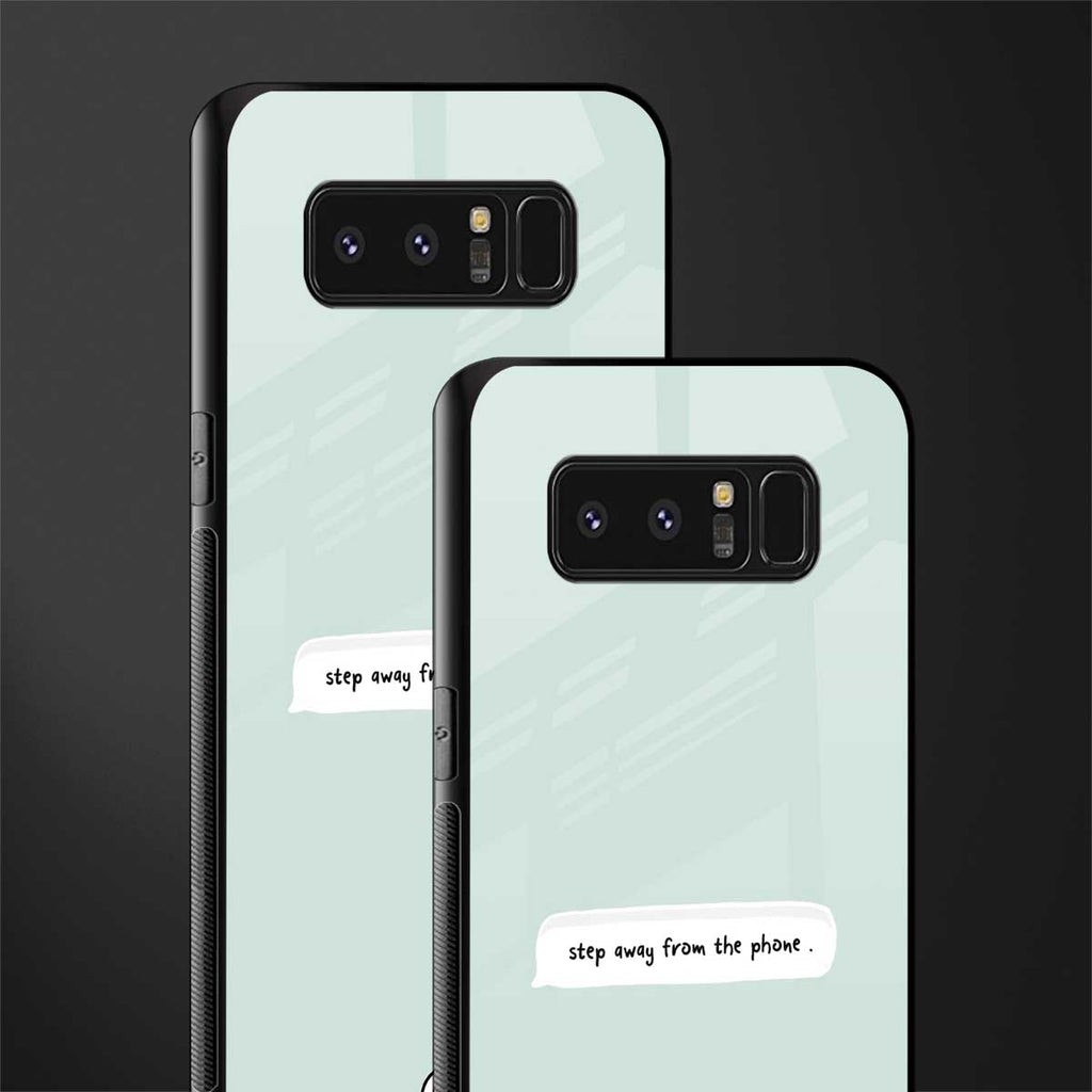 step away from the phone glass case for samsung galaxy note 8 image-2