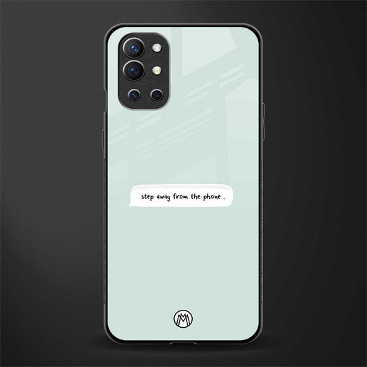 step away from the phone glass case for oneplus 9r image