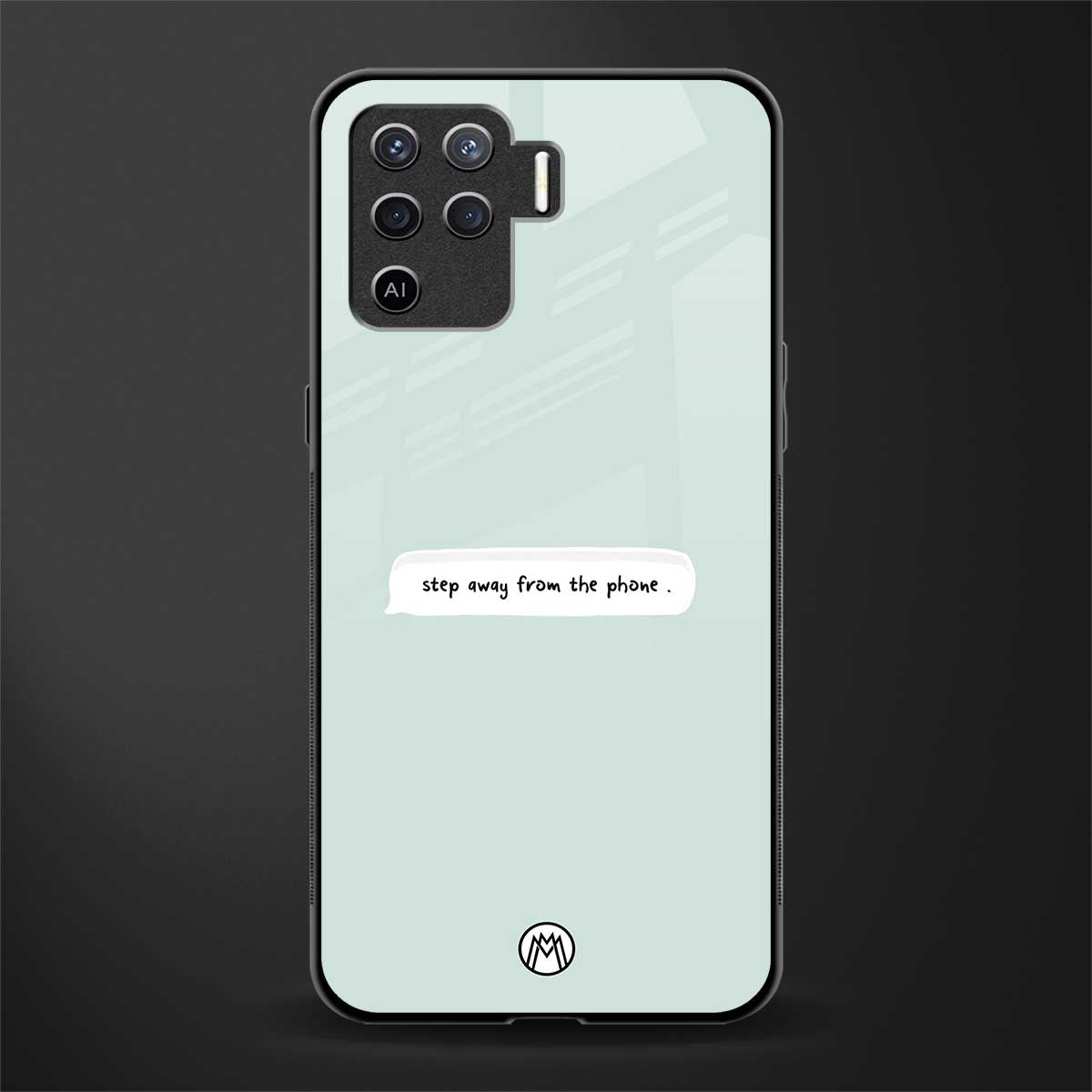 step away from the phone glass case for oppo f19 pro image