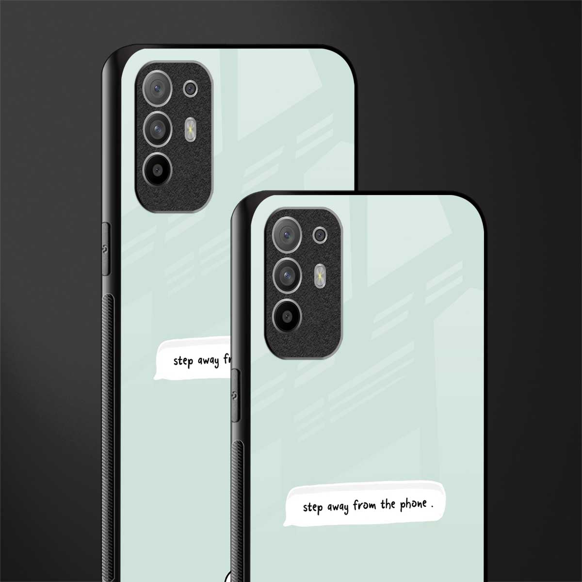 step away from the phone glass case for oppo f19 pro plus image-2