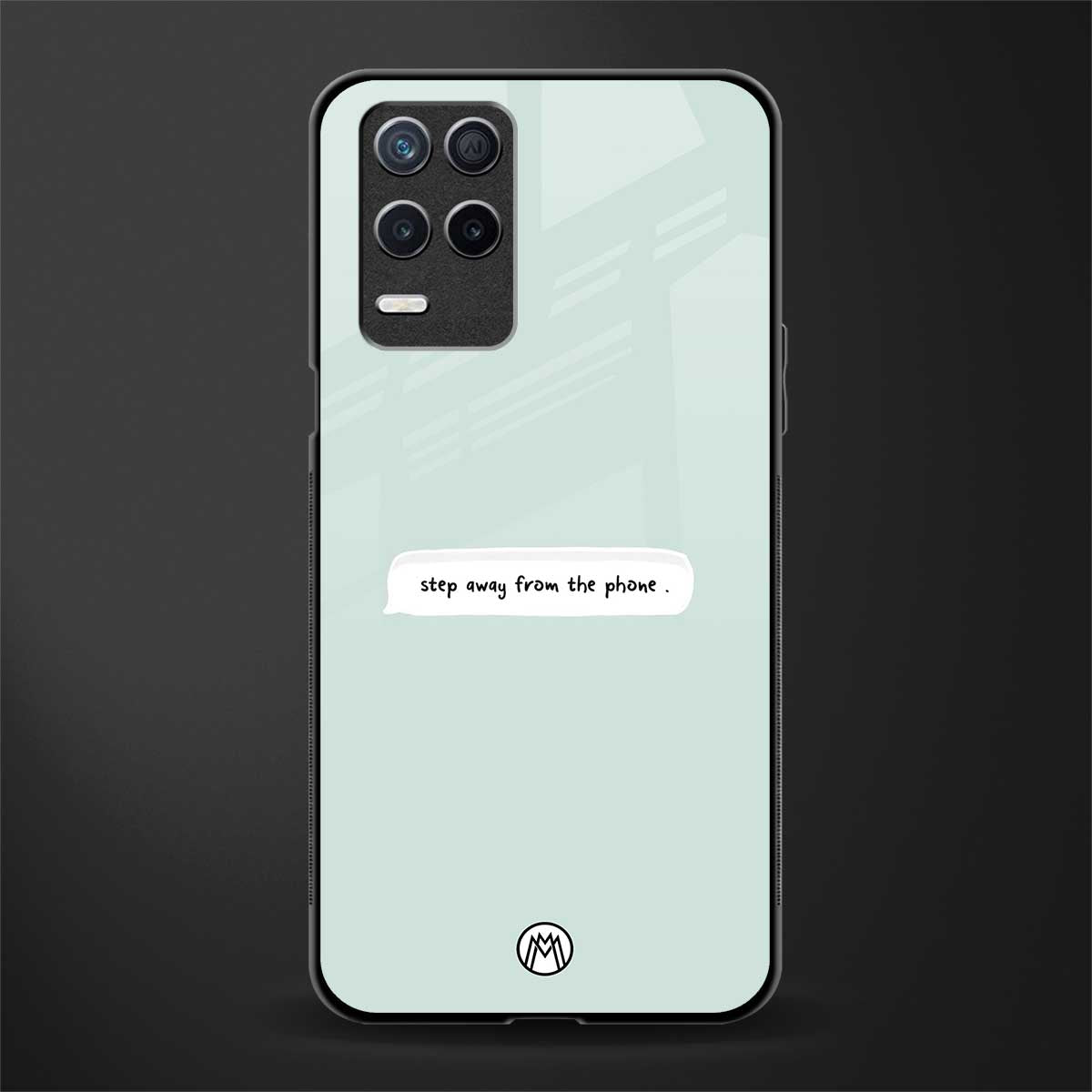 step away from the phone glass case for realme 8 5g image