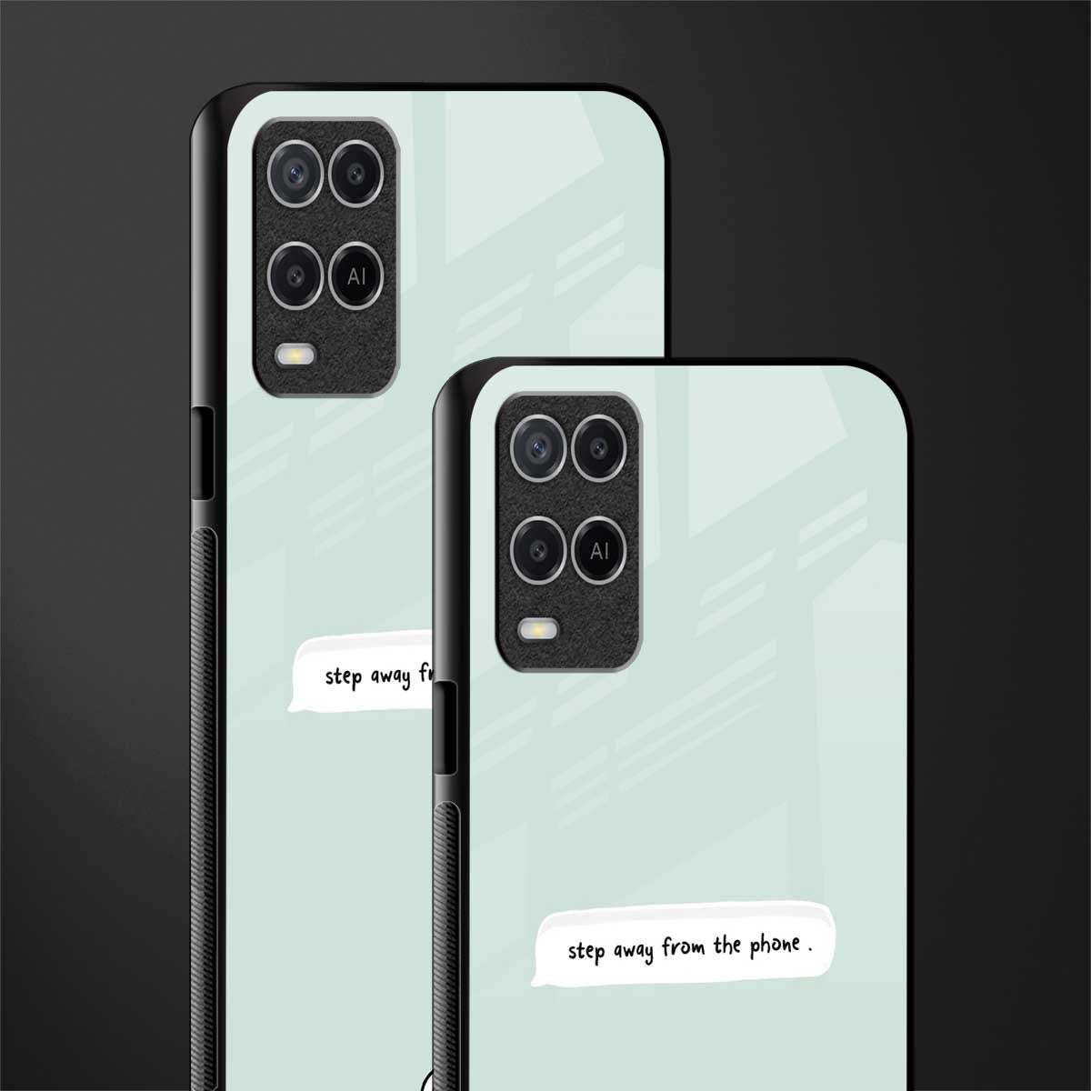step away from the phone glass case for oppo a54 image-2