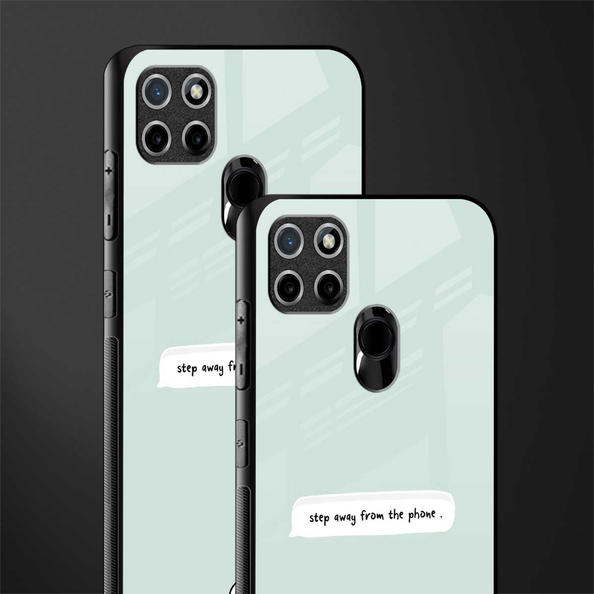 step away from the phone glass case for realme c21 image-2