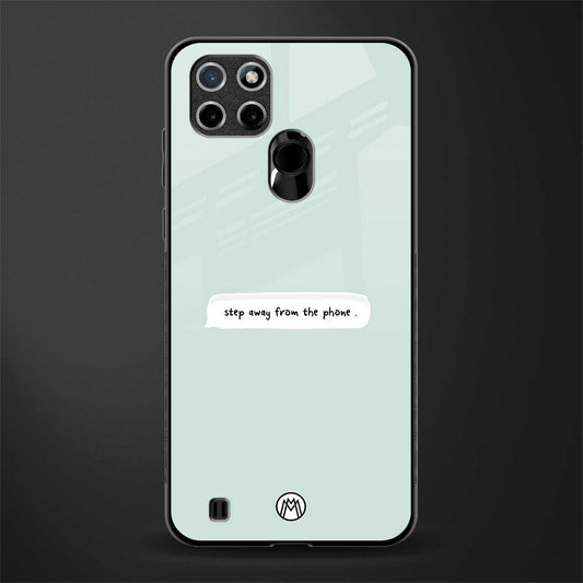 step away from the phone glass case for realme c21y image
