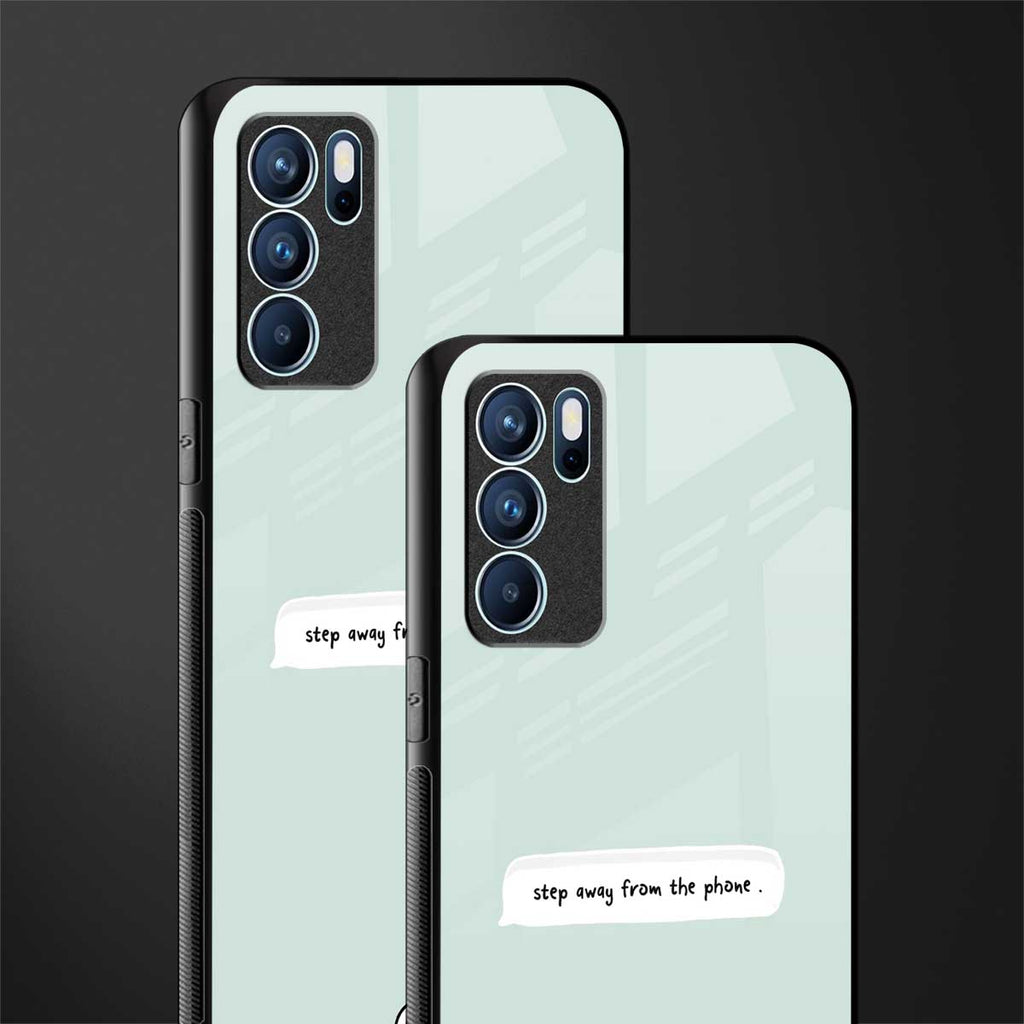 step away from the phone glass case for oppo reno6 pro 5g image-2