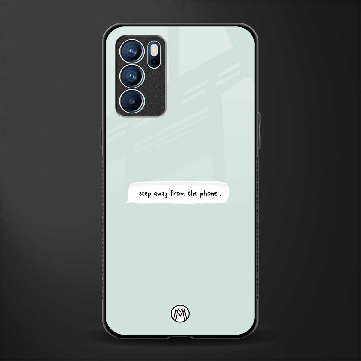 step away from the phone glass case for oppo reno6 5g image