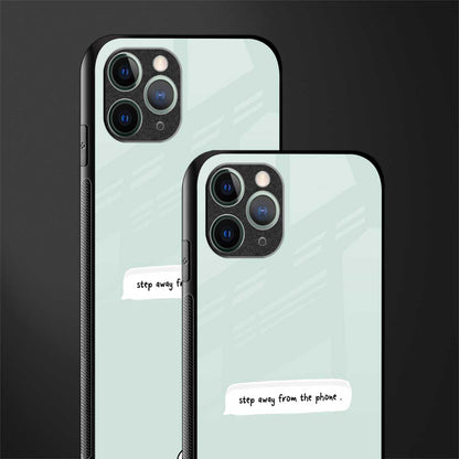 step away from the phone glass case for iphone 11 pro image-2