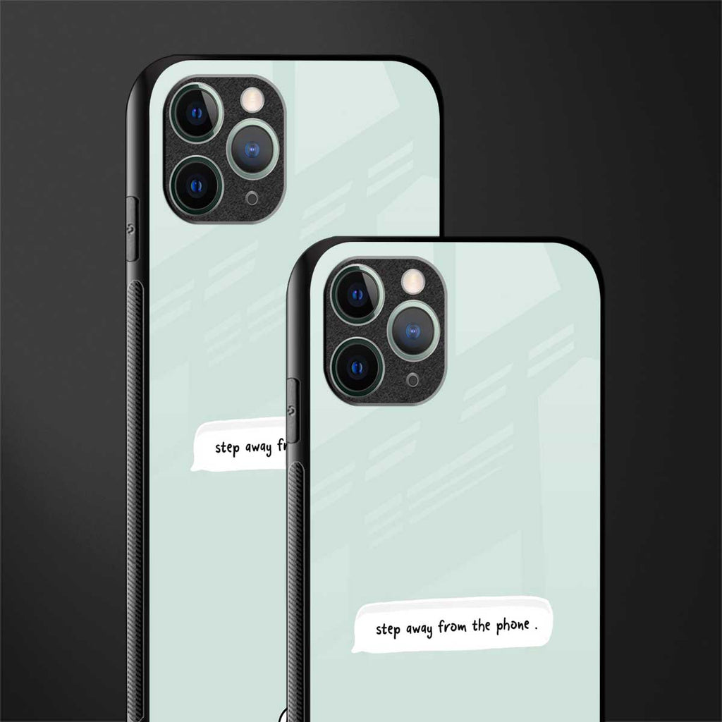 step away from the phone glass case for iphone 11 pro max image-2
