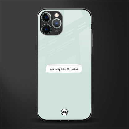 step away from the phone glass case for iphone 11 pro image