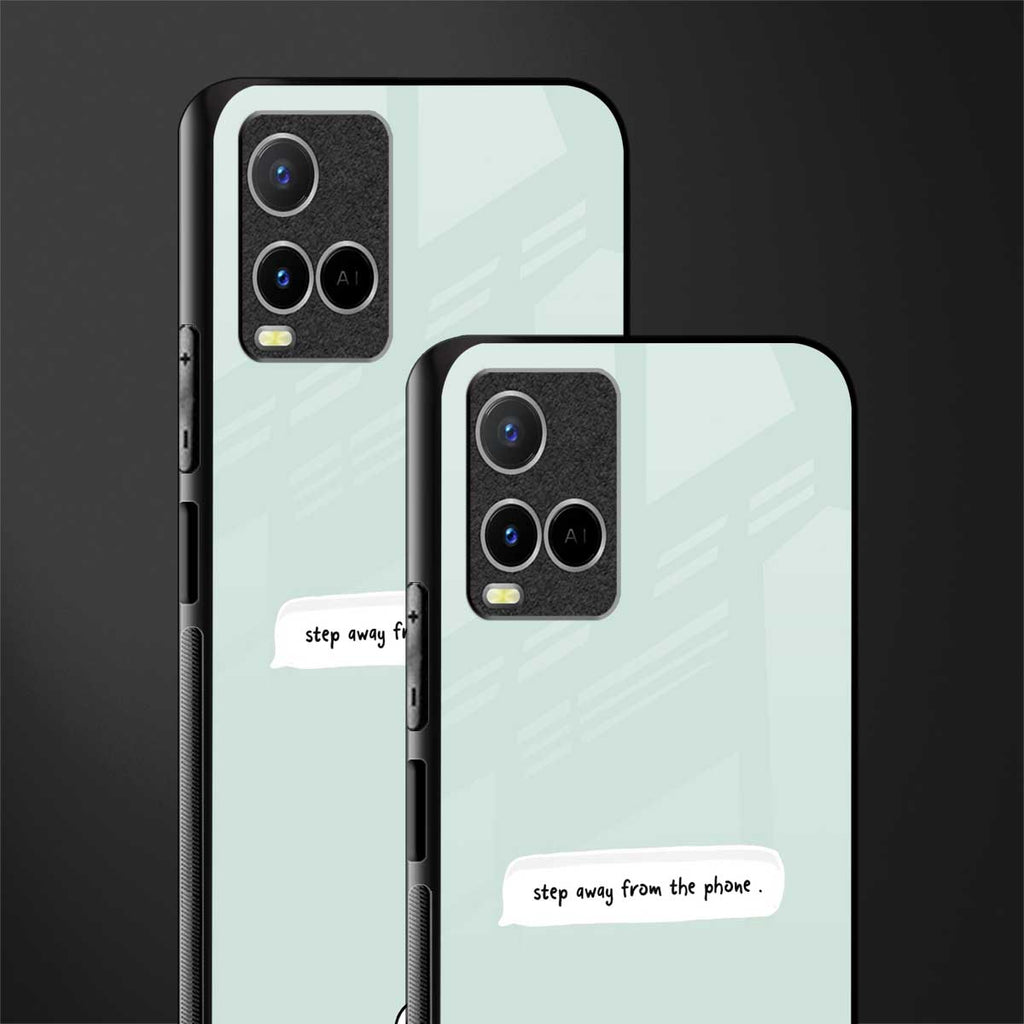 step away from the phone glass case for vivo y21s image-2