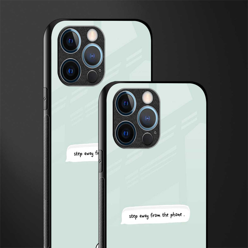 step away from the phone glass case for iphone 12 pro image-2