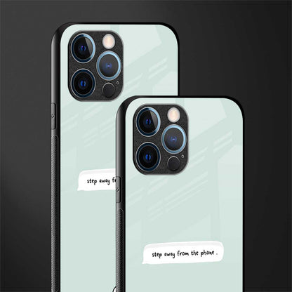 step away from the phone glass case for iphone 12 pro image-2