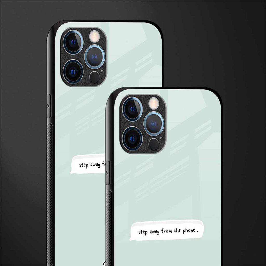 step away from the phone glass case for iphone 12 pro max image-2