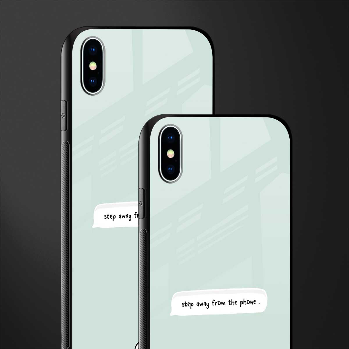 step away from the phone glass case for iphone xs max image-2