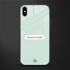 step away from the phone glass case for iphone xs max image