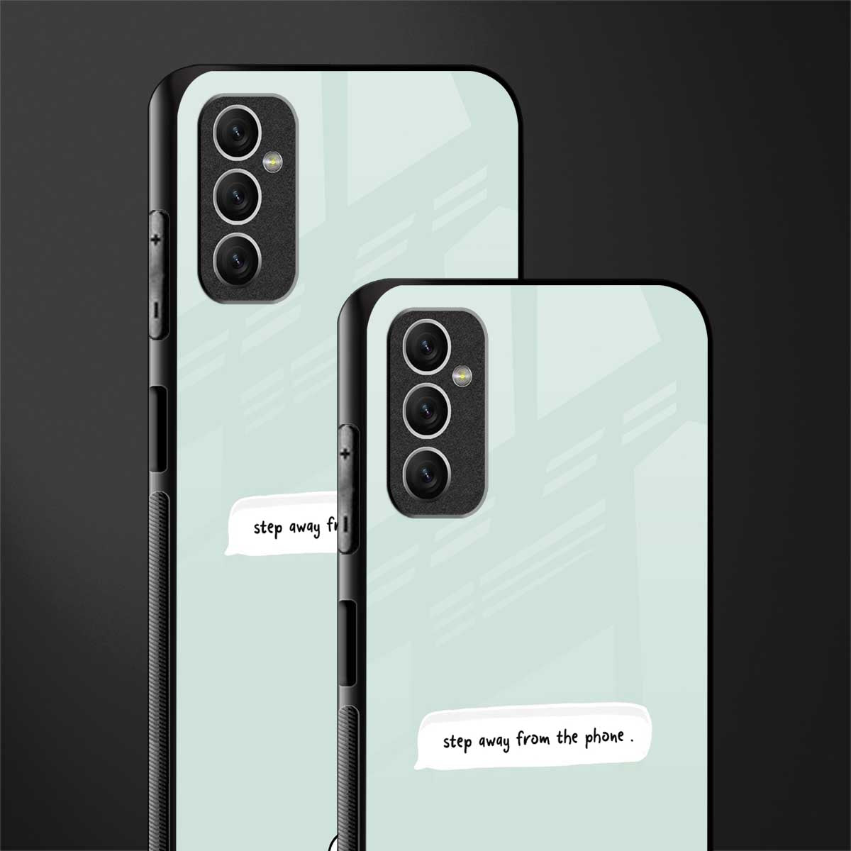 step away from the phone glass case for samsung galaxy m52 5g image-2