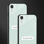 step away from the phone glass case for iphone xr image-2