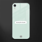step away from the phone glass case for iphone xr image