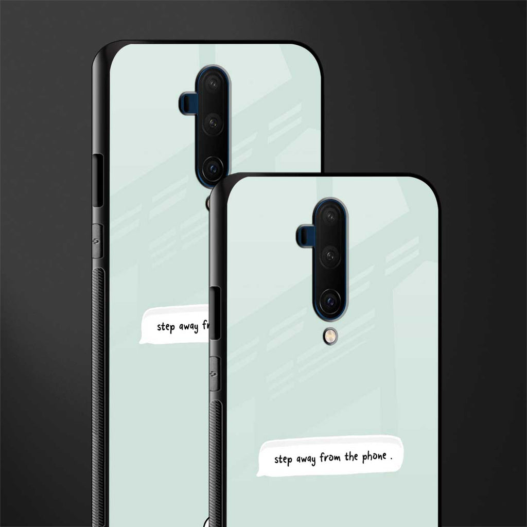 step away from the phone glass case for oneplus 7t pro image-2